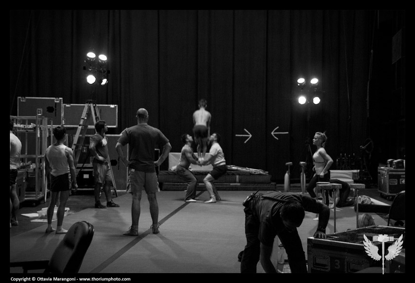 Coulisses – Cirque du Soleil Quidam @ Zénith de Toulouse