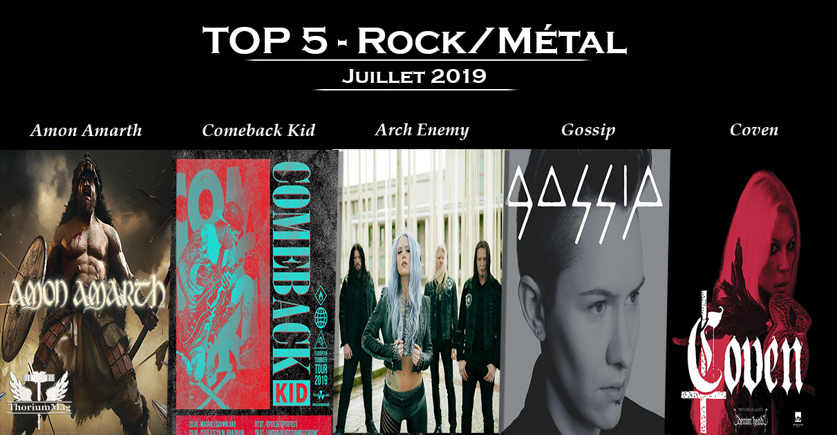 Toulouse : les 5 concerts rock/metal immanquables du mois du juillet !
